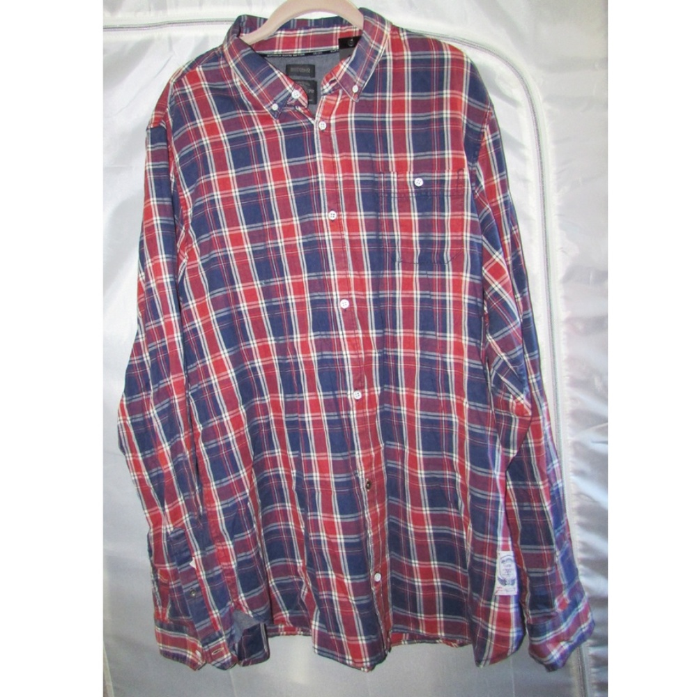 Buffalo David Bitton Sallera plaid shirt nwt
